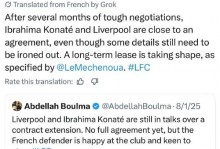 科纳特确认接近续约：官宣后你去问总监，他会告诉你我九月说了啥 - 全民赛事 - 体育在线窗