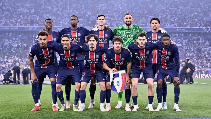 巴黎对阵摩纳哥大名单:登贝莱、阿什拉夫在列,若昂·内维斯缺席