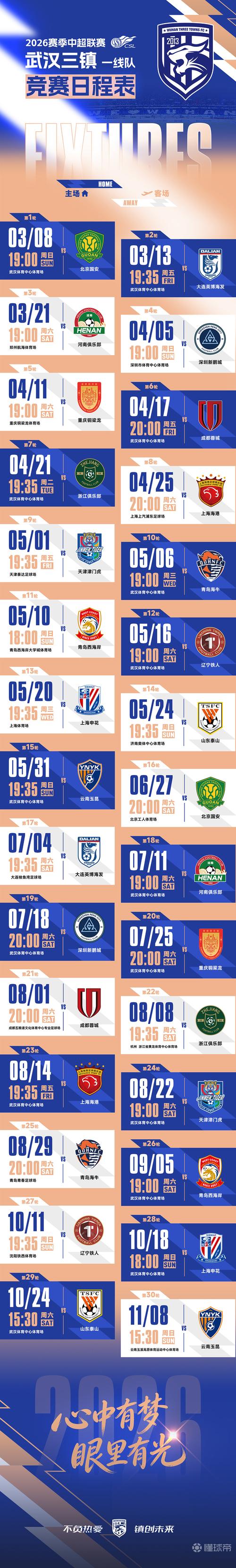 热爱重燃！2026怡宝中国足球超级联赛精彩开幕