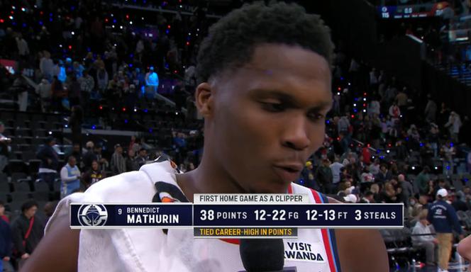 拼下关键篮板&两罚全中！马瑟林15中6拿下21分10篮板