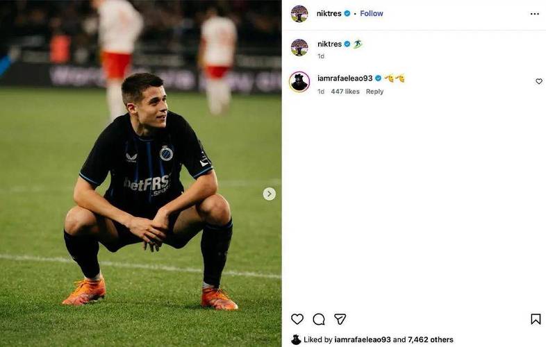 记者：赛季19球5助，布鲁日21岁前锋特雷索尔迪吸引诸多球队兴趣