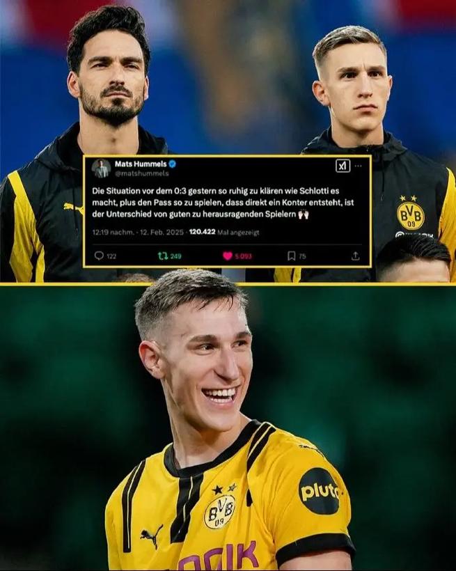 阿斯：施洛特贝克与多特谈判氛围友好，未来合同可能有离队条款