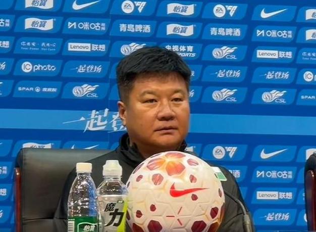 中超第2轮赛后新闻发布会上，主教练李金羽对本场比赛进行了总结