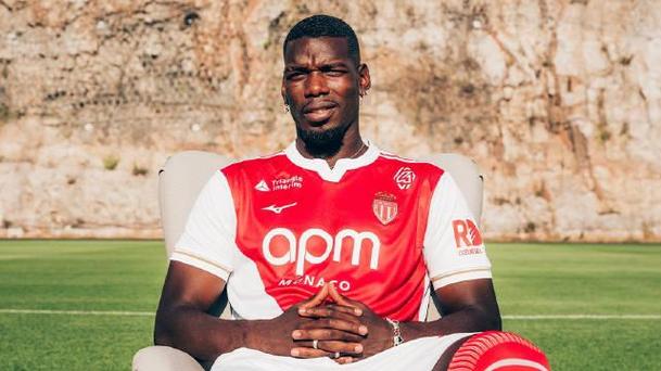 摩纳哥祝博格巴33岁生日快乐，球员去年夏天加盟以来仅出场3次