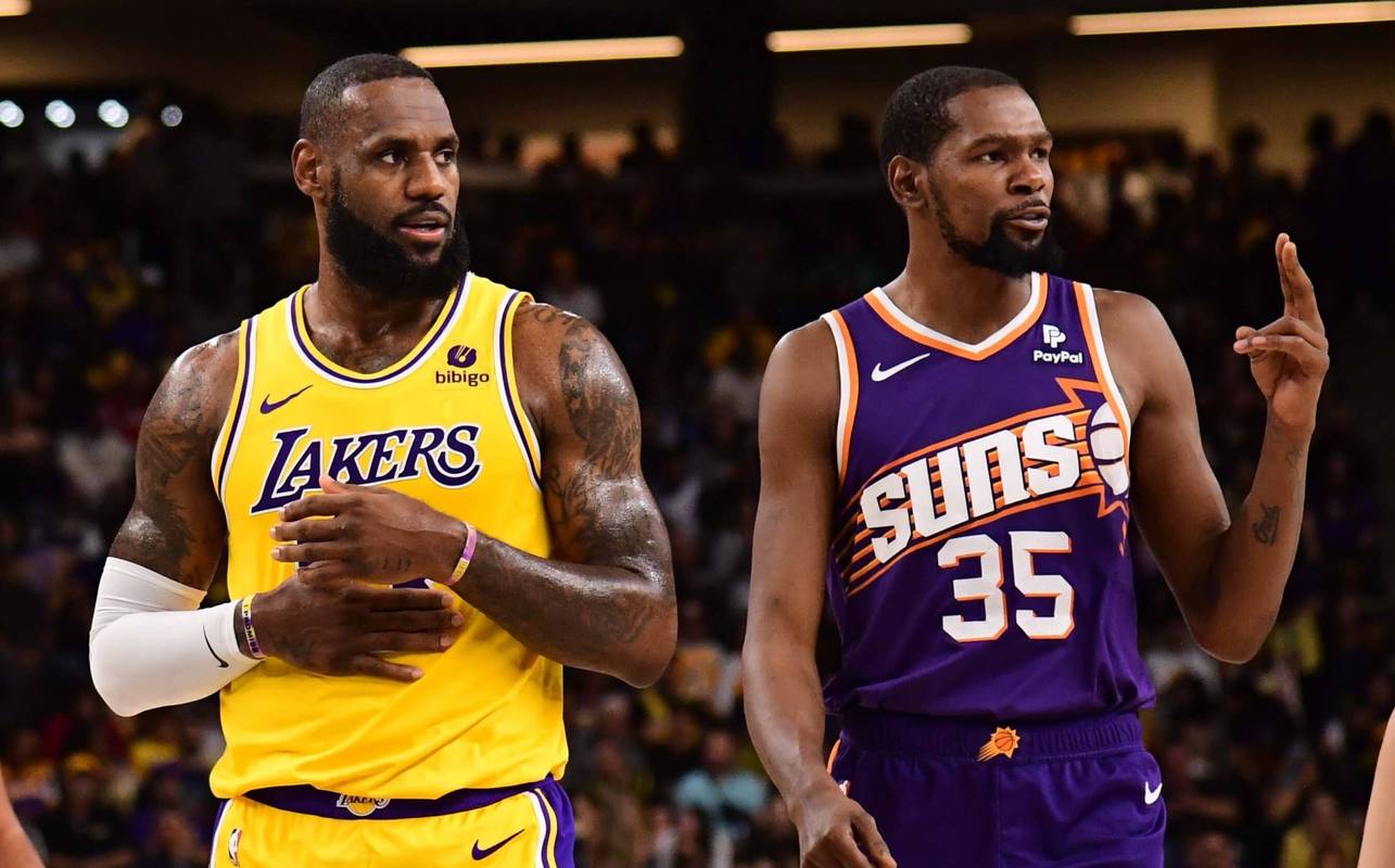 昔日大小王！詹姆斯VS杜兰特生涯常规赛战绩19-11 季后赛5胜9负