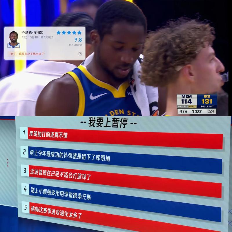 巴特勒：所有人都希望库明加能展现最好的自己 喜欢他近期的表现