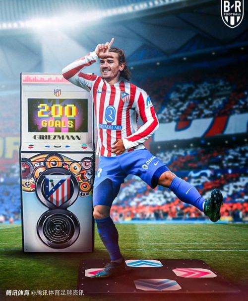 马竞祝队史射手王格列兹曼35岁生日快乐，出战487场211球97助