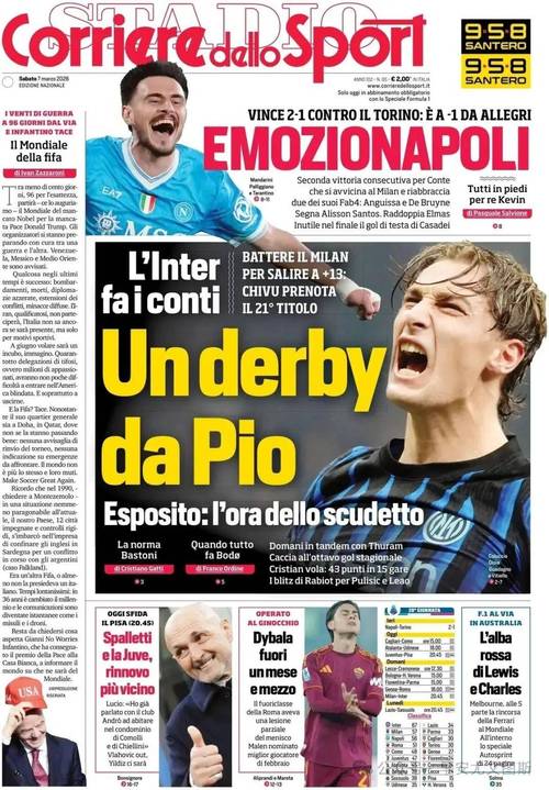 斯基拉：尤文下周与斯帕莱蒂商谈续约，为其准备600万欧年薪合同