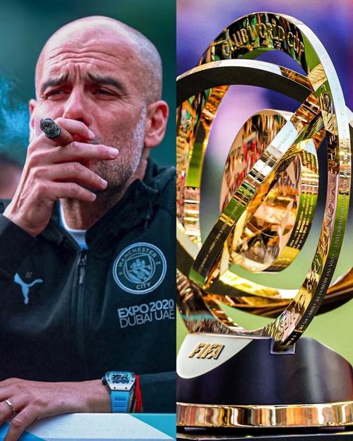 40冠教头!瓜帅获执教40冠：英超×6 联赛杯×5 世俱杯×4 欧冠×3