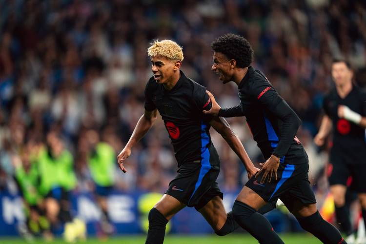 世体统计巴萨球员传射数据：亚马尔21球15助居首，费尔明第二