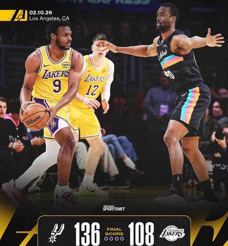 湖人官方：球队已从南湾湖人召回布朗尼&克内克特&巴夫金