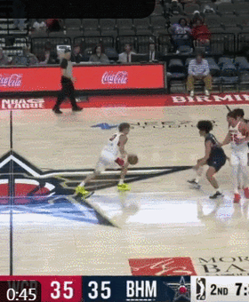 G联盟VSNBA！麦克朗：拿59分让我筋疲力尽 阿德巴约拿83分很酷