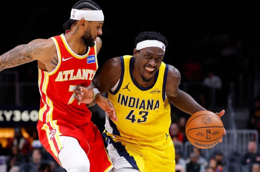 全民皆兵！三主力缺战老鹰半场4人得分上双 麦科勒姆也有9分入账