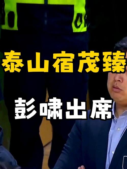 记者：泰山队对阵大连英博赛前，宿茂臻和史松宸出席发布会