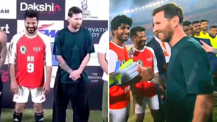 小蜘蛛社媒晒与梅西合照:世界杯越来越近,为身穿这件球衣而自豪