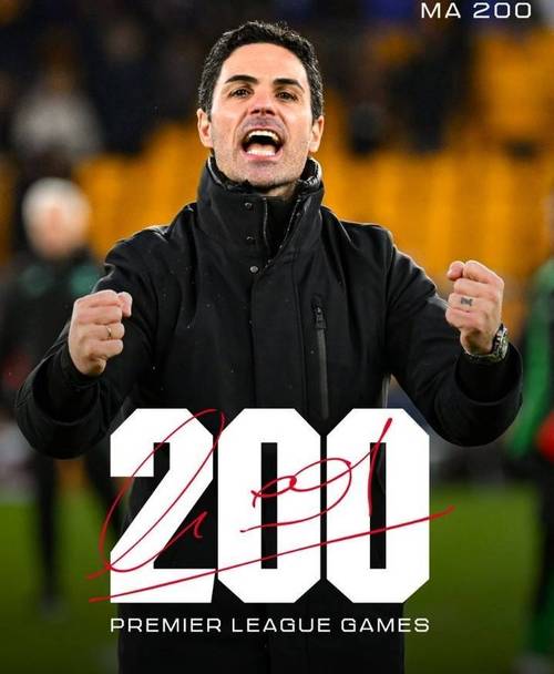 本赛季首次当选！官方：阿尔特塔当选英超3月最佳主帅