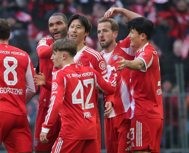 7轮只需5球,拜仁就可打破队史单赛季德甲101球的进球数纪录