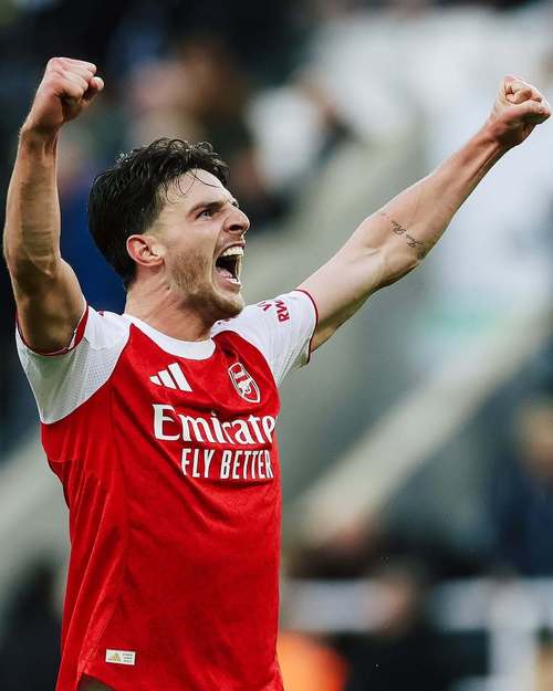 赖斯单场欧冠淘汰赛13次赢得球权，枪手中场上次做到还是阿尔特塔