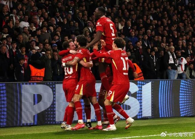 没悬念!巴黎vs利物浦全场数据:红军0射正!巴黎18射6正攻势如潮