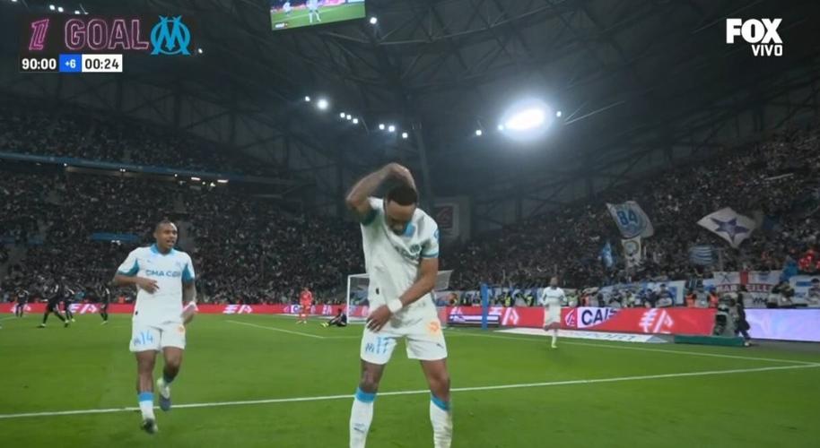 36岁零9个月,奥巴梅扬成为马赛自1955年后联赛最年长的进球者