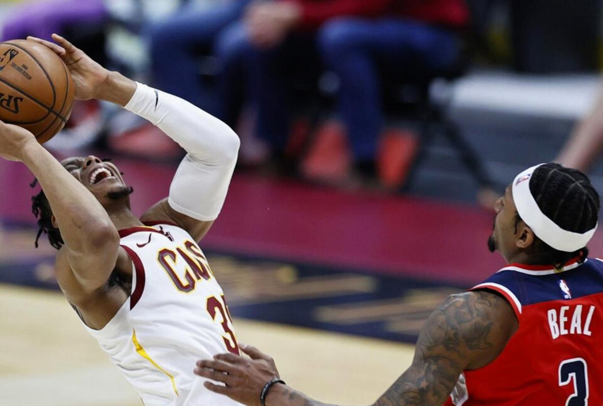 米切尔&哈登不打！ESPN胜率预测：骑士92.8%占绝对优势 奇才7.2%