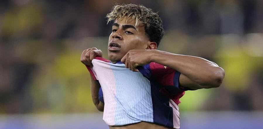 世体：亚马尔将随弗里克出席欧冠发布会，体现领袖担当