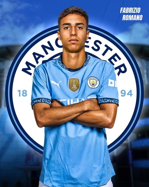 ESPN：曼城希望4000万欧签帕尔梅拉斯16岁中锋爱德华多·孔塞桑