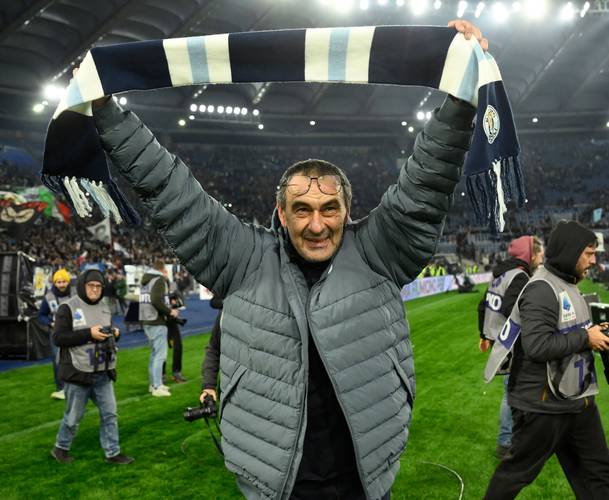 萨里谈不敌紫百合：拉齐奥整个赛季毁灭性的，只能让伤员轮流上阵