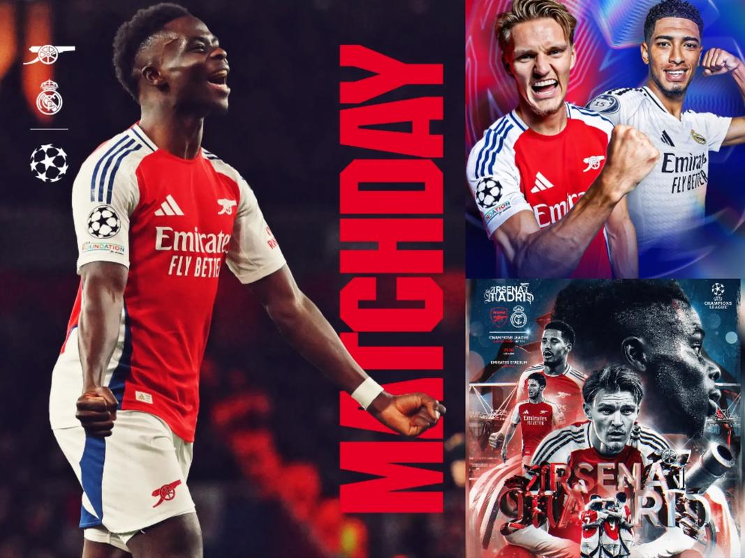 力争晋级!阿森纳官方晒欧冠对葡体海报:加布里埃尔、埃泽出镜