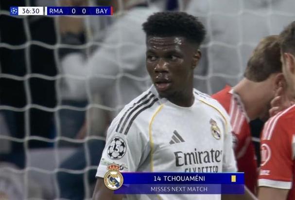 不满!阿韦洛亚:裁判可能不知道卡马文加已有黄牌,这毁了比赛