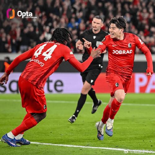 欧联杯-弗赖堡队史首进欧战4强，主客场总比分6-1双杀塞尔塔